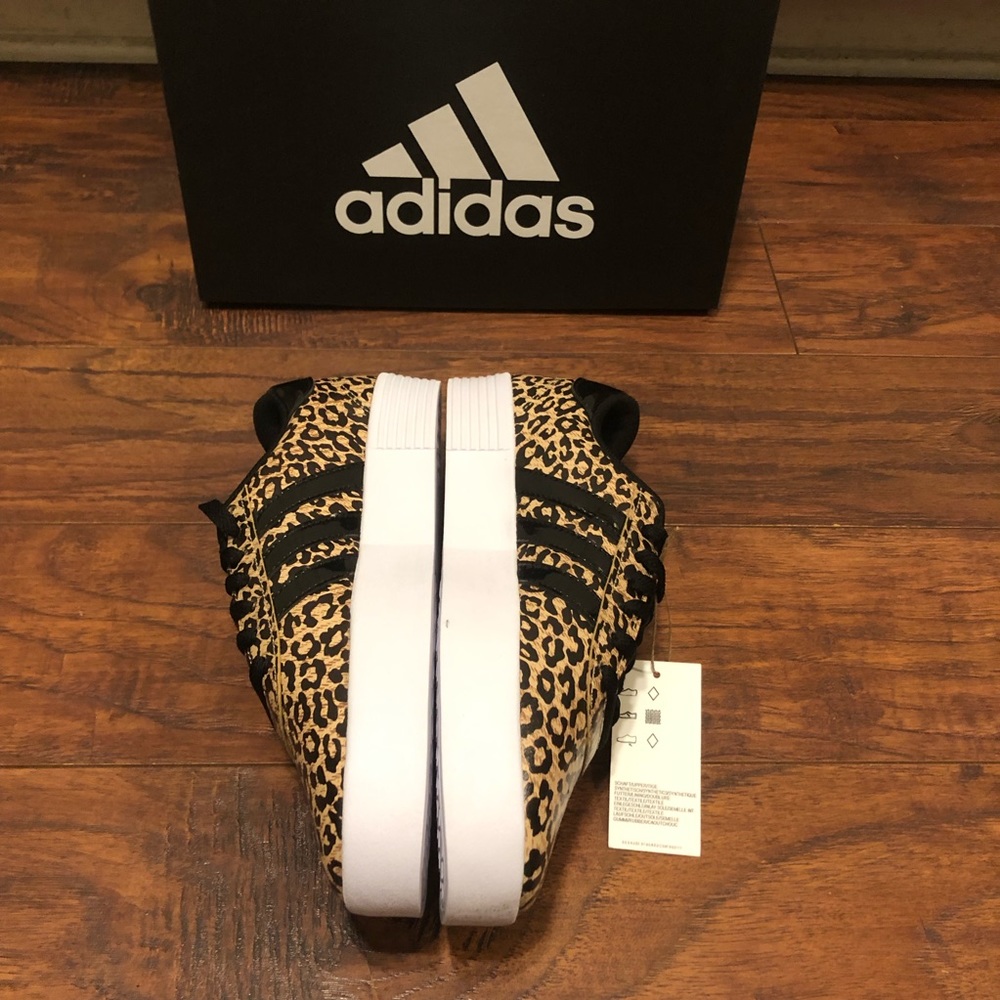 ADIDAS cheetah leopard animal print *rare* shoes sneakers women new in box - Picture 5 of 6